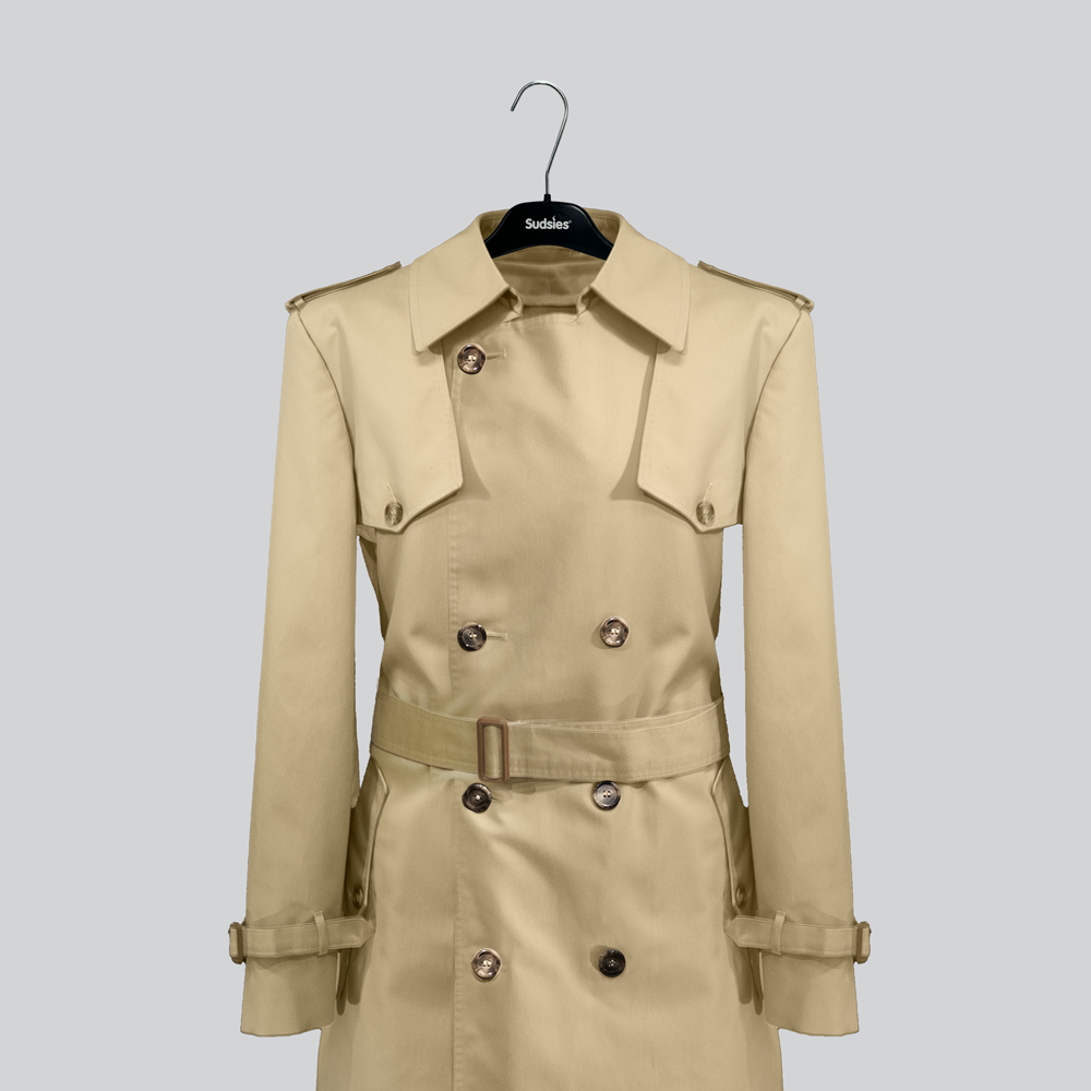 Trench coat Sudsies Dry Cleaners